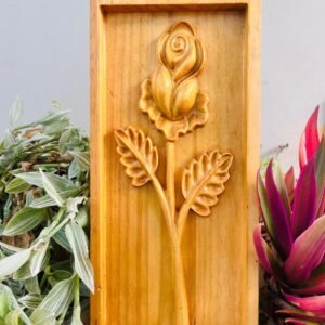 Wooden Rose Wall Art