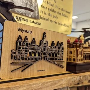 3D Mysuru Palace Wooden Art