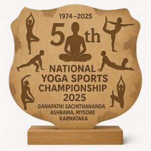 Wooden Shield Trophy